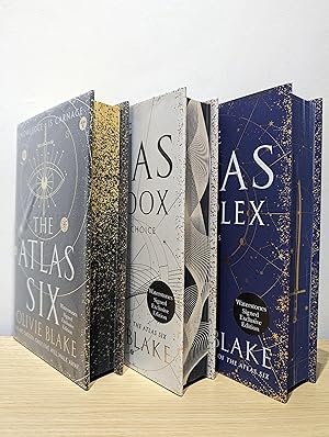 Seller image for The Atlas Series 1-3: The Atlas Six; The Atlas Paradox; The Atlas Complex (Signed Set with sprayed edges) for sale by Fialta Books