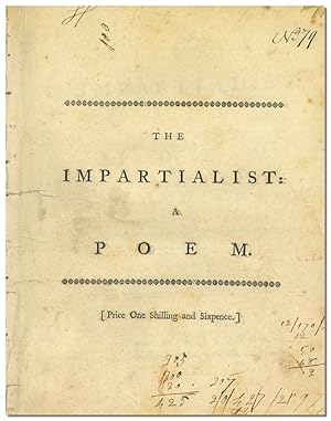 THE IMPARTIALIST A POEM