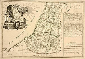 Carte des Douze Tribus d'Israel