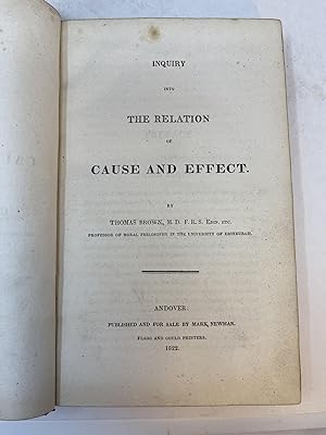 Inquiry Into The Relation of CAUSE AND EFFECT
