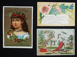 Wash Day Trade Card Collection: Niagara Gloss Starch, Reckitt's Paris Blue, Linen Glacé