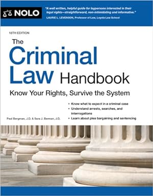 Seller image for Criminal Law Handbook : Know Your Rights, Survive the System for sale by GreatBookPrices