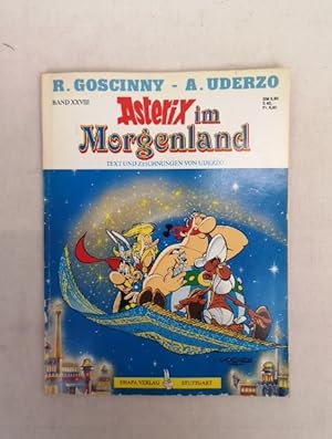 Bild des Verkufers fr Asterix. Band XXVIII. Asterix im Morgenland. Text und Zeichnungen von Uderzo. zum Verkauf von Antiquariat Bler