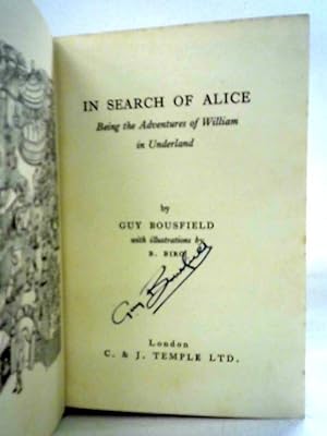 In Search of Alice: Being the Adventures of William in Underland
