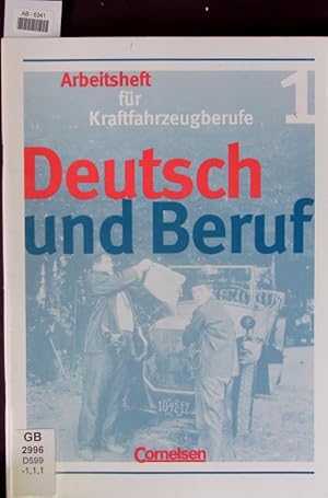 Bild des Verkufers fr Deutsch und Beruf. zum Verkauf von Antiquariat Bookfarm