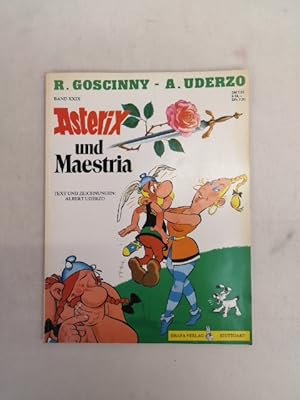 Bild des Verkufers fr Asterix. Band XXIX. Asterix und Maestria. Text und Zeichnungen von Albert Uderzo. zum Verkauf von Antiquariat Bler