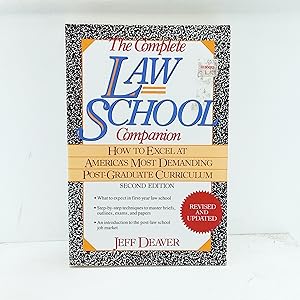 Seller image for The Complete Law School Companion: How to Excel at Americas Most Demanding Post-Graduate Curriculum for sale by Cat On The Shelf