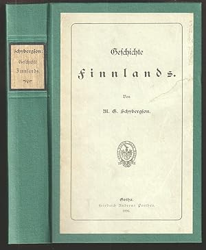 Immagine del venditore per Geschichte Finnlands. Deutsche Bearbeitung von Fritz Arnheim. venduto da Antiquariat Burgverlag