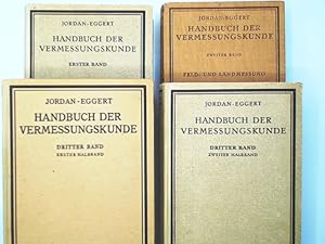 Handbuch der Vermessungskunde, Band 1-3/Erster/-Zweiter Halbband