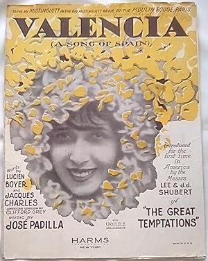Imagen del vendedor de Valencia (A Song of Spain) a la venta por P Peterson Bookseller
