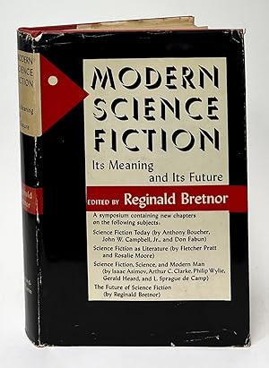Image du vendeur pour Modern Science Fiction Its Meaning and Its Future mis en vente par Carpetbagger Books