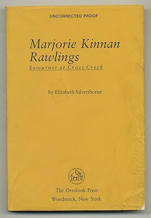 Bild des Verkufers fr Marjorie Kinnan Rawlings: Sojourner at Cross Creek zum Verkauf von Between the Covers-Rare Books, Inc. ABAA