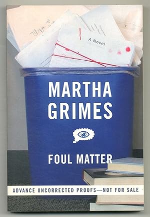 Seller image for Foul Matter for sale by Between the Covers-Rare Books, Inc. ABAA