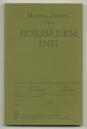 Immagine del venditore per Jerusalem Inn venduto da Between the Covers-Rare Books, Inc. ABAA