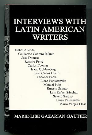 Bild des Verkufers fr Interviews with Latin-American Writers zum Verkauf von Between the Covers-Rare Books, Inc. ABAA
