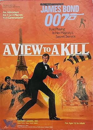 Seller image for James Bond 007 - A View To A Kill Role Playing In Her Majesty's Secret Service for sale by diakonia secondhand