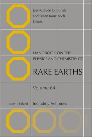 Immagine del venditore per Handbook on the Physics and Chemistry of Rare Earths : Including Actinides venduto da GreatBookPricesUK