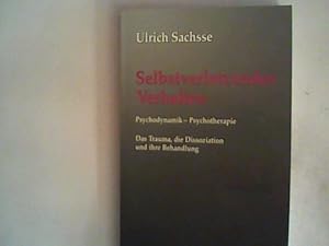 Selbstverletzendes Verhalten: Psychodynamik - Psychotherapie. Das Trauma, die Dissoziation und ih...