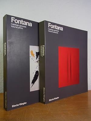 Lucio Fontana. Catalogo generale. Volume primo e volume secondo [edizione italiana]