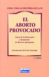 Seller image for El aborto provocado for sale by AG Library