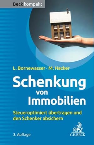 Bild des Verkufers fr Schenkung von Immobilien zum Verkauf von primatexxt Buchversand