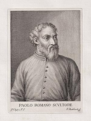 Immagine del venditore per "Paolo Romano scultore" - Paolo Romano (c.1412-1470) Italian sculptor goldsmith Portrait venduto da Antiquariat Steffen Vlkel GmbH