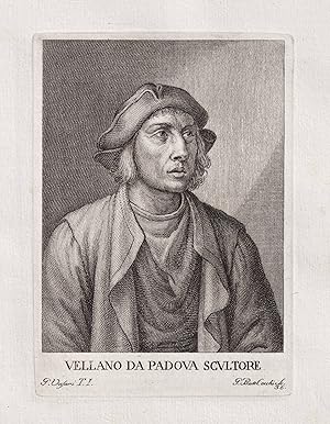Immagine del venditore per "Vellano da Padova scultore" - Bartolomeo Bellano (c.1437-1496) Italian sculptor Padova Portrait venduto da Antiquariat Steffen Vlkel GmbH