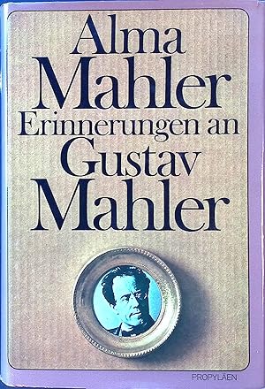 Image du vendeur pour Erinnerungen an Gustav Mahler. mis en vente par books4less (Versandantiquariat Petra Gros GmbH & Co. KG)