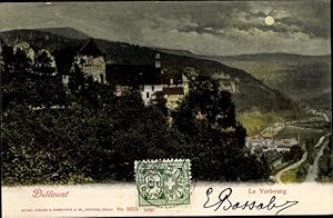 Ansichtskarte / Postkarte Delsberg Delémont Kanton Jura, Chapelle du Vorbourg, Panorama