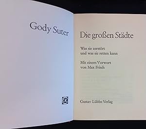 Imagen del vendedor de Die groen Stdte, was sie zerstrt und was sie retten kann a la venta por books4less (Versandantiquariat Petra Gros GmbH & Co. KG)