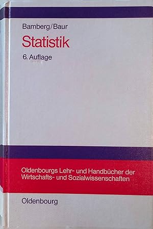 Seller image for Statistik. Oldenbourgs Lehr- und Handbcher der Wirtschafts- und Sozialwissenschaften for sale by books4less (Versandantiquariat Petra Gros GmbH & Co. KG)