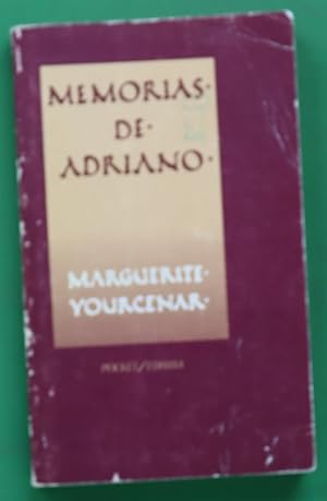 Imagen del vendedor de Memorias de Adriano a la venta por Librera Alonso Quijano