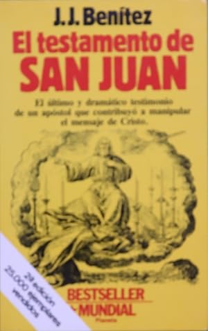 Imagen del vendedor de El testamento de San Juan a la venta por Librera Alonso Quijano