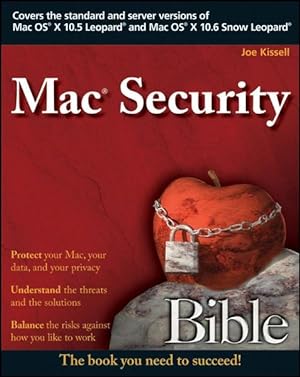 Bild des Verkufers fr Mac Security Bible zum Verkauf von Studibuch