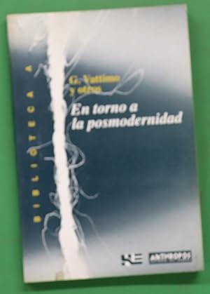 Imagen del vendedor de En torno a la posmodernidad a la venta por Librera Alonso Quijano