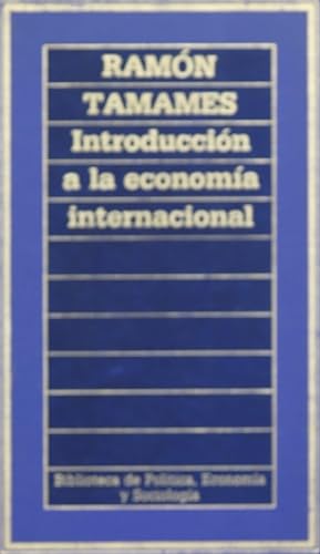 Bild des Verkufers fr Introduccin a la economa internacional zum Verkauf von Librera Alonso Quijano
