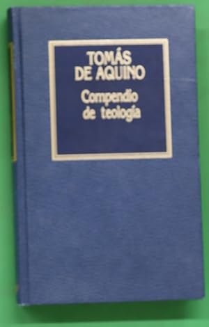 Imagen del vendedor de Compendio de teologa a la venta por Librera Alonso Quijano