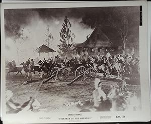 Image du vendeur pour Susannah of the Mounties 1939 8 x 10 Still Fort under attack! mis en vente par AcornBooksNH