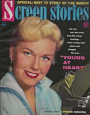 Screen Stories Magazine January 1955 Doris Day, Frank Sinatra!