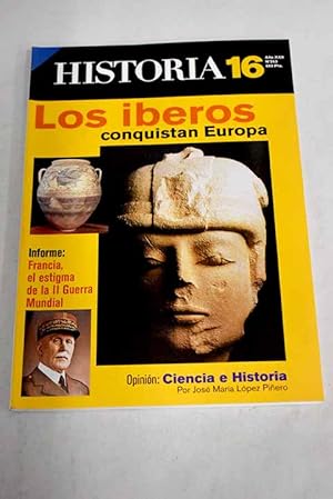 Imagen del vendedor de Historia 16, Ao 1998, n 263:: Historia de la ciencia e historia; Puerto Rico, de colonia espaola a Estado Libre Asociado; Ercunt: punto final a la guerra de Ifni; Un secreto de Luis Lucia y el engao del capelln Martn Torrent; Esclava te doy: la boda de Mara Josefa Calleja; Jovellanos, el perseguido; Imperialismo y militarismo romanos; Francia, el estigma de la II Guerra Mundial; Mil cosas: la alimentacin en la antigua Roma; La conquista del pasado: loa iberos conquistan Europa; Exposiciones: Cnovas y la Restauracin; Julin Besteiro, su vida y su obra; Dichos y hechos: Eureka!; Perfil: Xavier Mina, Hroe de la independencia de Mxico a la venta por Alcan Libros