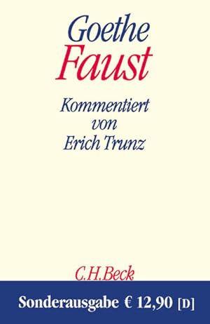 Bild des Verkufers fr Faust: Der Tragdie erster und zweiter Teil; Urfaust zum Verkauf von Gerald Wollermann