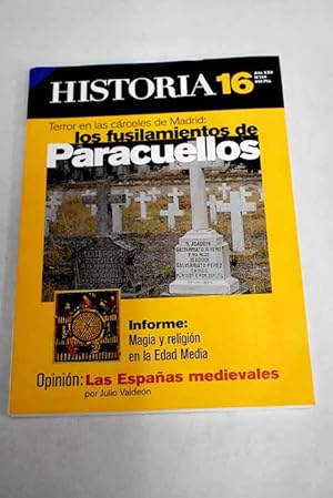 Immagine del venditore per Historia 16, Ao 1997, n 258:: La particin de Palestina; Terror en las crceles de Madrid: las sacas de presos de Paracuellos de Jarama y Torrejn; El hermafrodita Reyes Carrasco: identidad sexual en la Espaa del siglo XIX; Gorea: la puerta del infierno; Magia y religin en la Espaa medieval; El Canal de Midi; Julio Csar, espejo de poltico; Una burguesa palacial, los marwaris del pas Shekavati; Villas romanas cordobesas, elogio del campo en la antigedad; La decadencia espaola en la historiografa inglesa; Asaltar los cielos venduto da Alcan Libros