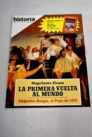 Immagine del venditore per Historia 16, Ao 1992, n 196:: La Navarra que perdi la guerra; La guerra de sir John Moore: un general escocs muerto en Espaa combatiendo contra la invasin francesa (1808-1809); La ruta al Oriente de la expedicin Magallanes-Elcano; Alejandro VI: el Papa del 92; La Iglesia contra la carne: el programa contra la lujuria esculpido en la iglesia de Cervatos; Navegantes y descubridores en la antigedad: tcnica naval y expansin ultramarina; Navegantes y descubridores en la antigedad: viajes por el Atlntico y el Indico Occidental; Navegantes y descubridores en la antigedad: los romanos en el lejano Oriente venduto da Alcan Libros