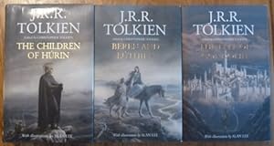 The Children of HÃºrin- Beren and Luthien- The Fall of Gondolin (First UK edition-first printing)