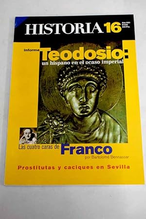 Immagine del venditore per Historia 16, Ao 1997, n 249:: Mi visin de Franco; Prostitucin y caciquismo en la Sevilla de la Restauracin; Los Tercios, vistos por los ingleses; Informe: El imperio de Teodosio; Muerte en Roma; Mil cosas: La Real Pragmtica de 1776; Antropologa: De caballos que hacen caballeros; Viajes: Semur-en-Auxois; Cine: Nixon; Msica: Anton Bruckner (1824-1896) venduto da Alcan Libros