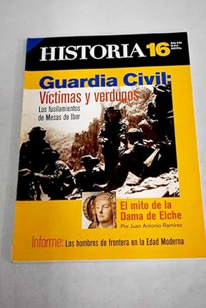 Seller image for Historia 16, Ao 1997, n 251:: Opinin: El mito de la Dama de Elche; Los fusilamientos de Mesas de Ibor; Informe: los hombres de Frontera en la Edad Moderna; Las primeras invasiones moras en Espaa; Dichos y hechos: El nudo gordiano; Mil cosas: los cementerios de guerra; Perfil: Fernn Caballero en su soledad creadora; Viajes: Alrededor del lago Erne; Cine: Underground; La conquista del pasado: la piedra Rosetta; Historiografa: Manuel Tun de Lara: Adis a un maestro for sale by Alcan Libros