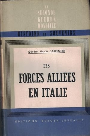 Imagen del vendedor de LES FORCES ALLIES EN ITALIE. La champagne d?Italie. a la venta por Librera Torren de Rueda