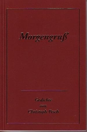 Imagen del vendedor de Morgengruss: Gedichtband a la venta por Gabis Bcherlager