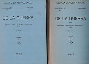 Imagen del vendedor de DE LA GUERRA. 2 Vols a la venta por Librera Torren de Rueda