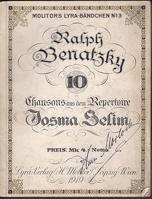 10 Chansons aus dem Repetoire Josma Selim